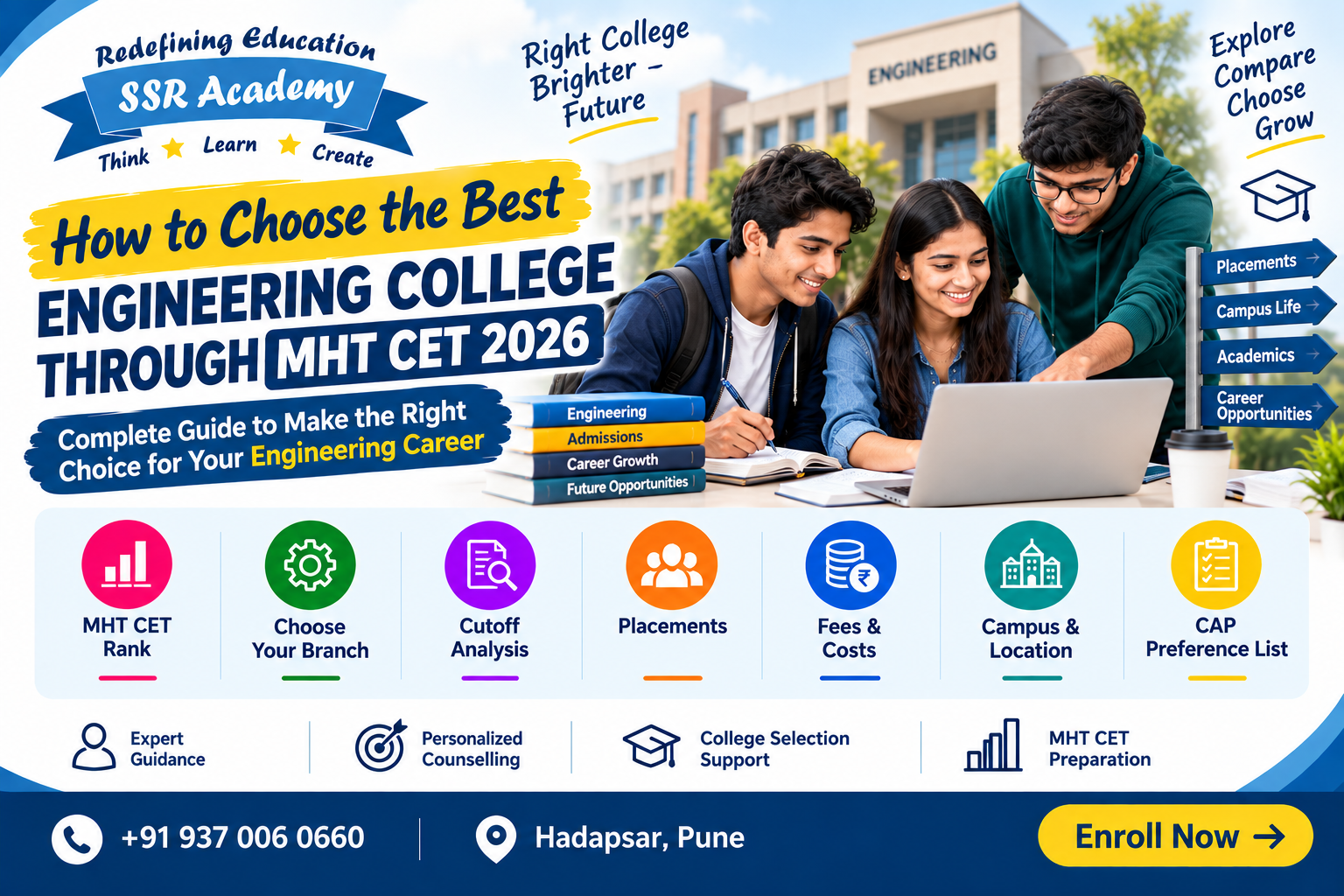 How to Choose the Best Engineering College Through MHT CET 2026