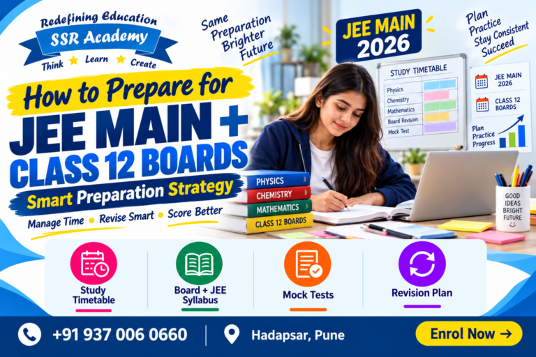 How to Prepare for JEE Main Along With Class 12 Boards: A Practical Study Plan